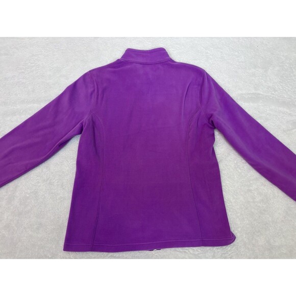 Gander Mountain Guide Series Fleece Purple Full Zip Ladies Jacket Medium Womens - Picture 5 of 5